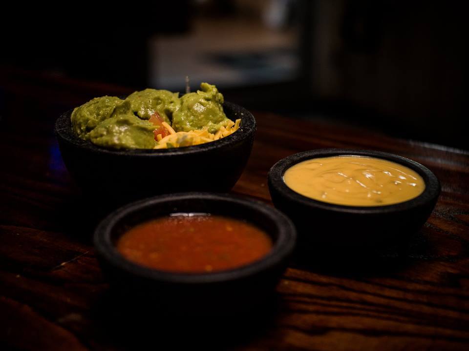 Fresh Guacamole and Queso